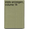 Stats-anzeigen, Volume 14 door August Ludwig Von Schl�Zer