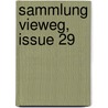 Sammlung Vieweg, Issue 29 by Unknown