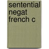 Sentential Negat French C door Paul Rowlett