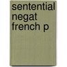 Sentential Negat French P door Paul Rowlett