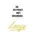 Ga en praat met vreemden