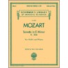 Sonata in E Minor, K. 304 door Wolfgang Amadeus Mozart