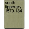 South Tipperary 1570-1841 door David Butler