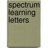 Spectrum Learning Letters door Onbekend