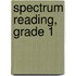 Spectrum Reading, Grade 1