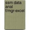 Ssm Data Anal F/Mgr-Excel door Thomas Albright