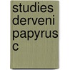 Studies Derveni Papyrus C by Laks/Most