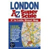 Super Scale Map Of London door Geographers' A-Z. Map Company