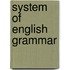 System of English Grammar