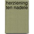 Herziening ten nadele