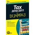 Tax 2010/2011 For Dummies