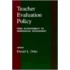 Teacher Evaluation Policy