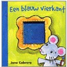 Een blauw vierkant