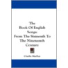 The Book of English Songs door Onbekend