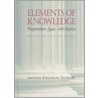 The Elements of Knowledge door Arthur Franklin Stewart
