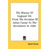 The History of England V8 by Hume David Hume