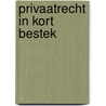 Privaatrecht in kort bestek door J.M. van der Veen-van Buuren