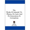 The Works of Aristotle V2 by Aristotle Aristotle