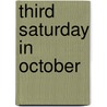 Third Saturday in October door Al Browning
