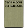 Transactions Transactions door Archaeology Society Of Bibl