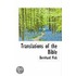 Translations Of The Bible