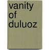 Vanity of Duluoz by Jack Kerouac