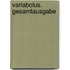 Variabolus. Gesamtausgabe