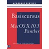 Basiscursus Mac OS X 10.3 Panther door H. Heijkoop