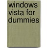 Windows Vista For Dummies door Andy Rathbone