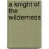 A Knight Of The Wilderness