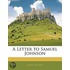 A Letter To Samuel Johnson