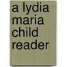A Lydia Maria Child Reader door Lydia Marie Child