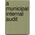 A Municipal Internal Audit