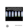 A Study On Colophony Resin by Hermann Andreas Loos