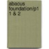 Abacus Foundation/P1 1 & 2