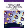 Advanced Accounting For A2 door Ian Harrison