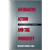 Affirmative Action/univ Pb door Steven M. Cahn