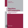 Algorithms And Computation by X. Deng