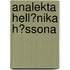 Analekta Hell?nika H?ssona