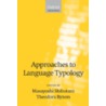 Approaches Lang Typology P by Unknown