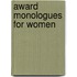 Award Monologues For Women