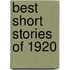 Best Short Stories Of 1920