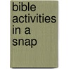 Bible Activities in a Snap by Barbara Rodgers