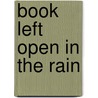 Book Left Open in the Rain by Barry Schwabsky