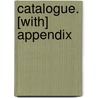 Catalogue. [With] Appendix door Liverpool Liverpool Libr