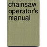 Chainsaw Operator's Manual door Forest Works