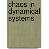 Chaos in Dynamical Systems door Ott Edward