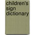 Children's Sign Dictionary