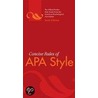 Concise Rules Of Apa Style door American Psychological Association