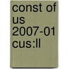 Const Of Us 2007-01 Cus:ll door Onbekend